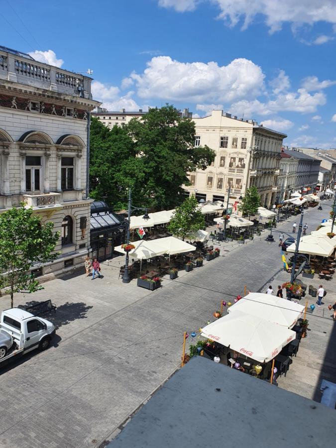 Prestige Aparthotel Piotrkowska 82 - Wyjatkowy Widok Na Deptak Łódź Esterno foto