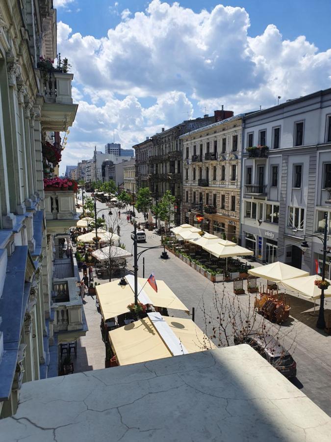 Prestige Aparthotel Piotrkowska 82 - Wyjatkowy Widok Na Deptak Łódź Esterno foto
