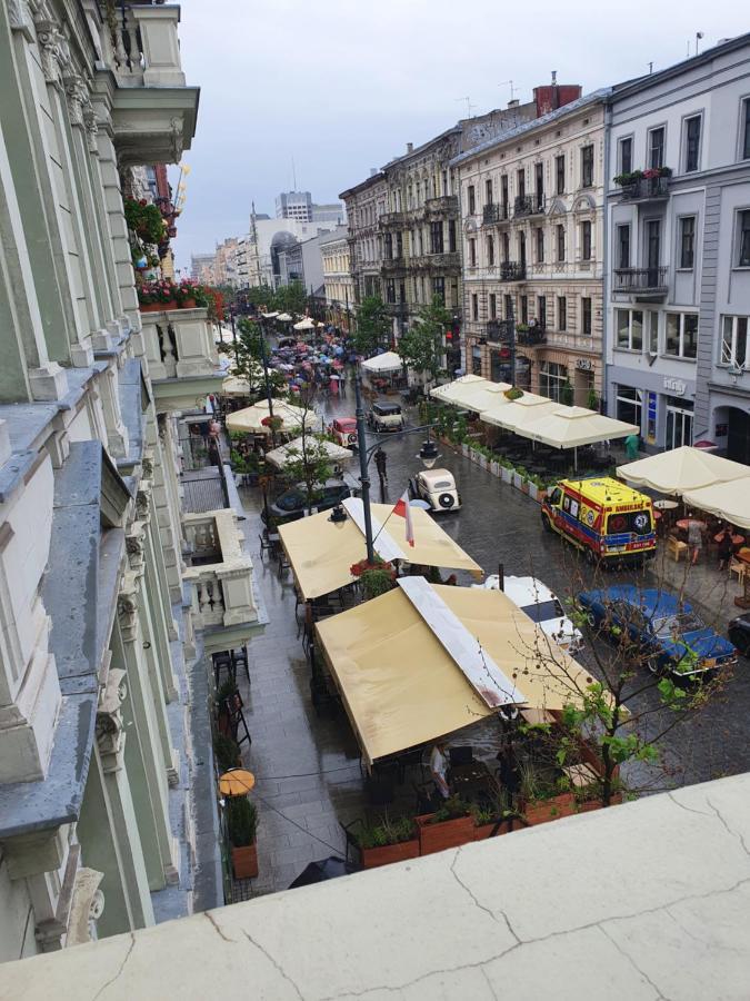 Prestige Aparthotel Piotrkowska 82 - Wyjatkowy Widok Na Deptak Łódź Esterno foto