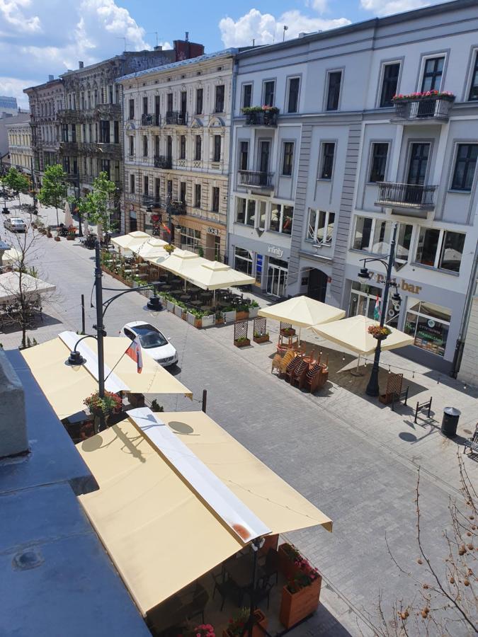 Prestige Aparthotel Piotrkowska 82 - Wyjatkowy Widok Na Deptak Łódź Esterno foto
